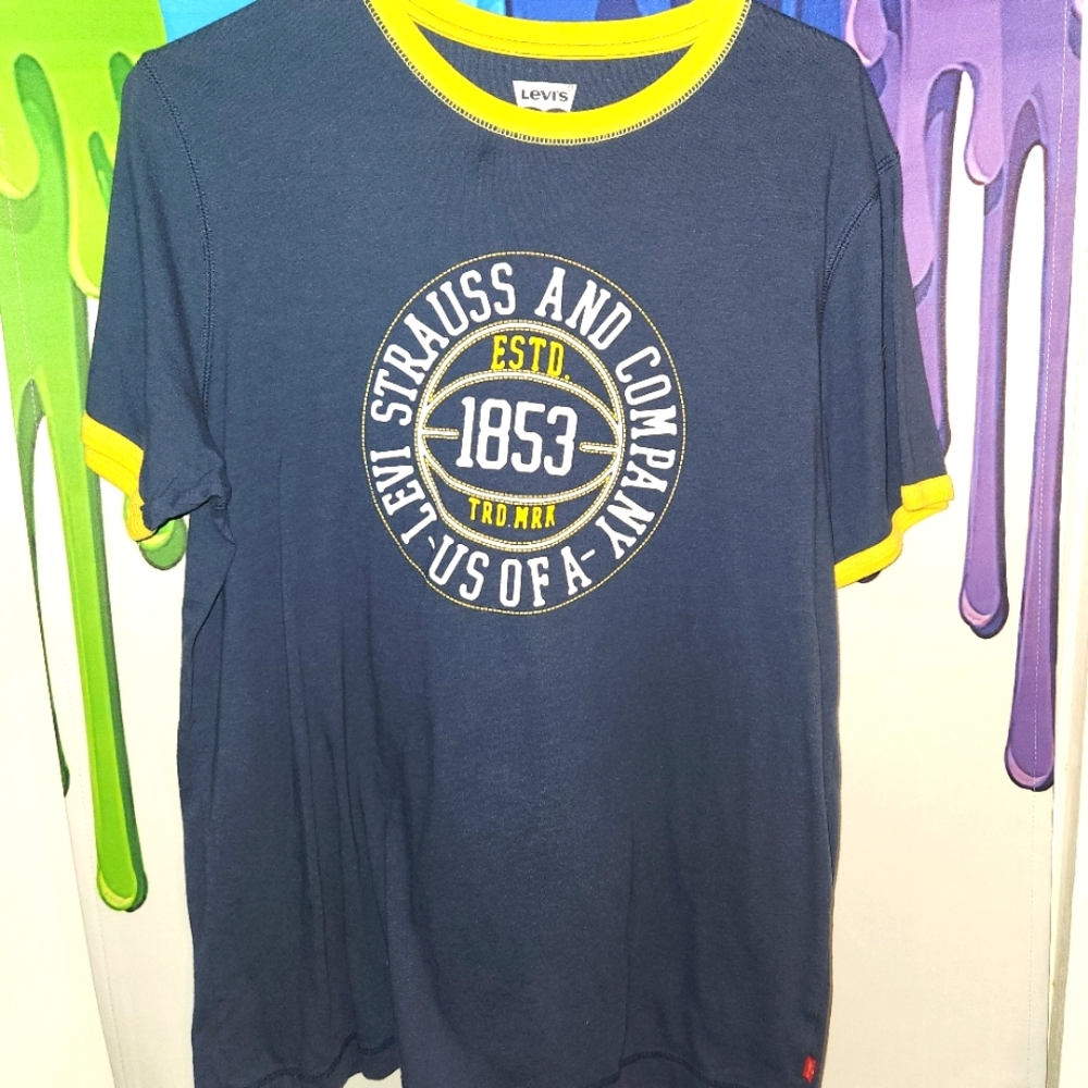 Large, Levi's, Levi Strauss & Co., Graphic T-Shirt, Woman's